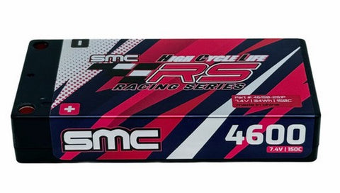 SMC-HCL-RS 7.6V-4600 150C LiHV 5mm Inboard Hardcase-SMC-46150-2S1P