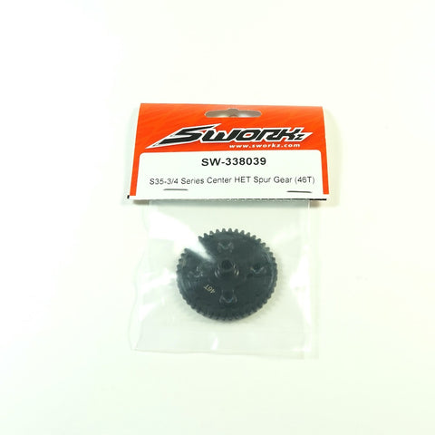 SWORKz HET Center HET Spur Gear (46T)-SW338039
