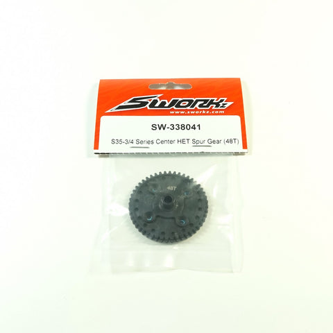 SWORKz HET Center HET Spur Gear (48T)-SW338041