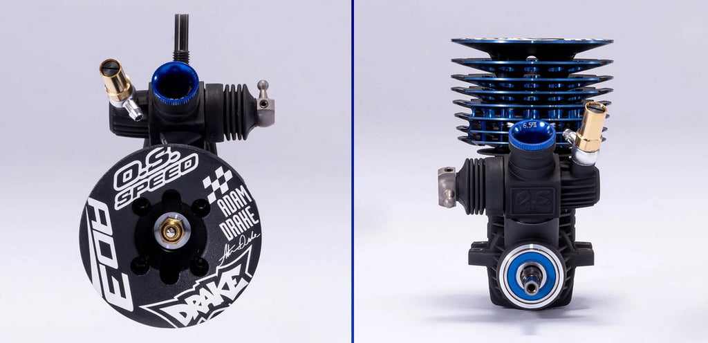 O.S. Speed B21 AD3 Adam Drake 3 Competition .21 Nitro Engine (with or ...