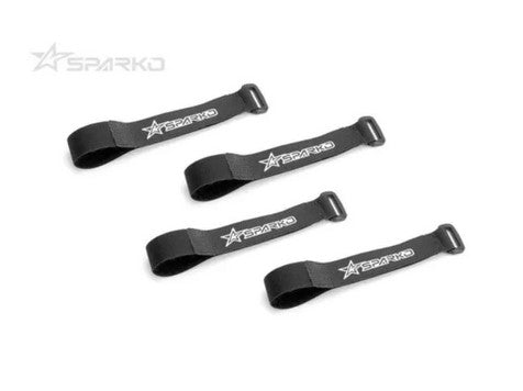 Sparko F8E Hook & Loop Battery Straps 7.4V 4pcs