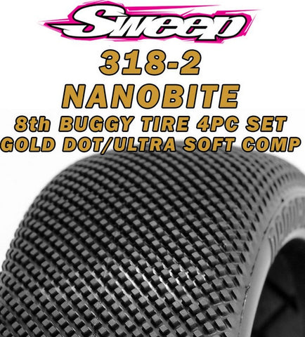 Sweep 8th Buggy NANOBITE #318 - (inserts - no wheels)