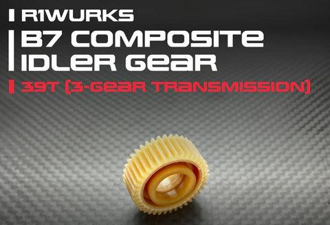 R1WURKS (B7 Series) Composite Idler Gear, 39T (3-Gear Transmission)