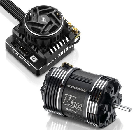 Hobbywing XR10 Pro G3 Sensored Brushless ESC/V10 G3 Motor Combo