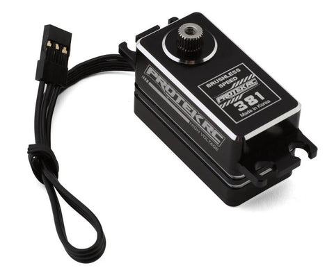 ProTek RC 381 Ultra Low Profile High Speed Brushless Servo (High Volt / Metal Case)