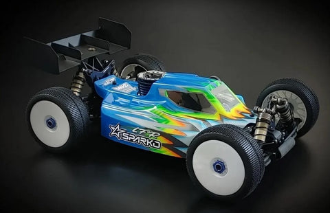 Leadfinger Racing Sparko F8/E V2 Beretta 1/8 Buggy Body (Clear)