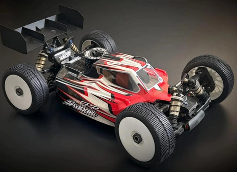 Leadfinger Racing Sworkz V2 Beretta 1/8 Buggy Body (Clear)