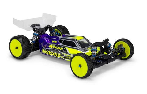 JConcepts RC10B7/B7D "S15" 1/10 Buggy Body w/Carpet Wing (Clear)