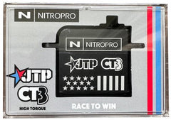 NitroPro "Jared Tebo" CT3 JTP RC 500 High Torque Metal Case Brushless Servo (25T)