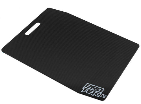 ProTek RC Carbon Fiber Set Up Board (Black) (485x375x5mm)