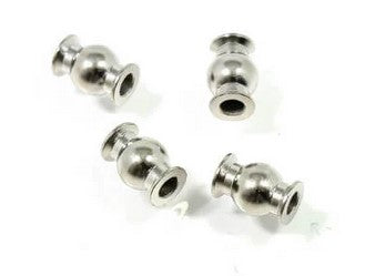 Tekno Pivot Balls (6.8mm, camber, strng links, steel, centered, 4pcs) - TKR8052