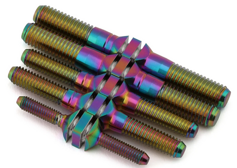 J&T Bearing Co. Sparko F8 Titanium "Milled" Turnbuckles