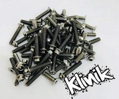 Klinik RC Team Associated RC10B7 B7D Titanium Top Screw Set (78)