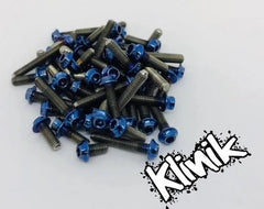 Klinik RC Tekno EB48 2.2 Titanium Top Screw Set (93pcs)-KRC-EB482.2SCREW