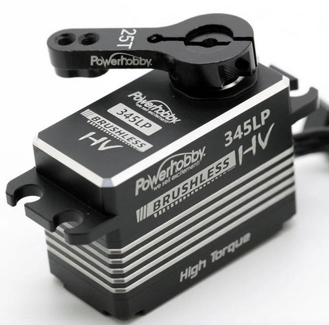 Powerhobby 345LP Low Profile High Torque Brushless Digital High Voltage Servo WP-PH345LP