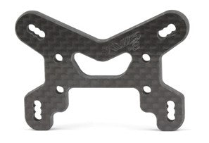 TLR 22X-4 Carbon Shock Tower | Rear | -4mm - AV10064-R-4