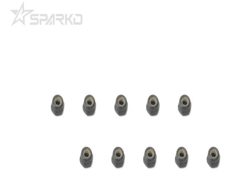 Sparko F8 Nut Lock M3 (10pcs)-NO03BK