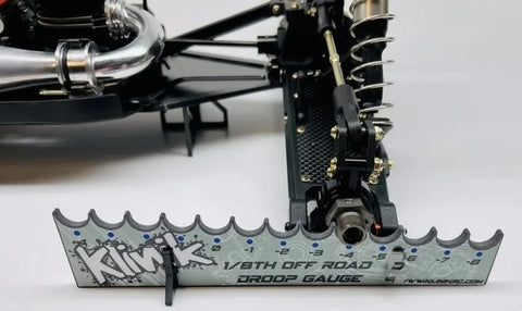Klinik RC Pro 1/8 Carbon Fiber Droop Gauge System Universal Buggy/Truggy-KLN-RC-PRO-1