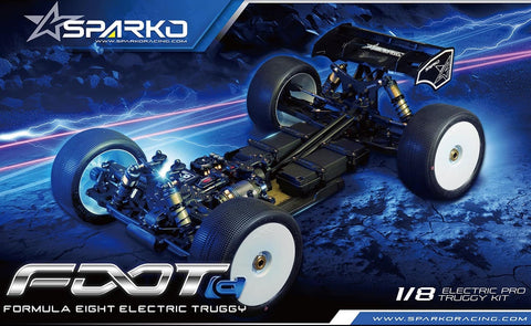 Sparko F8ET 1/8 Electric Truggy Kit F8 - Pre Order - Shipping end of Feb