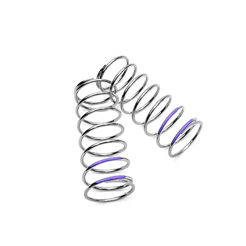 Tekno - Shock Spring Set (front, 1.6×7.5, 6.25lb/in, 57mm, purple)