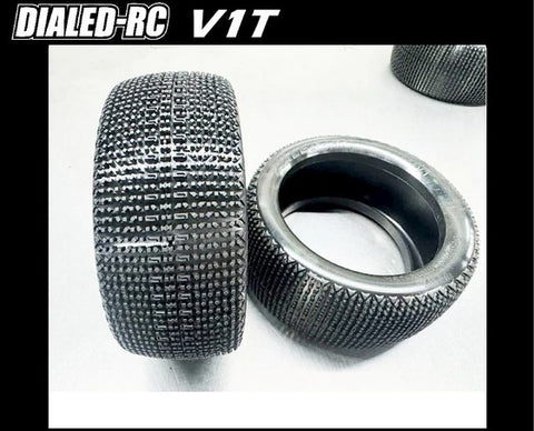 DIALED-RC Version 1T 1/8 Truck Tires (4)