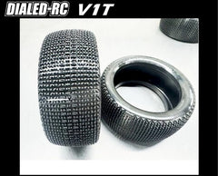 DIALED-RC Version 1T 1/8 Truck Tires (4)