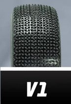 DIALED-RC V1 1/8 Buggy Tires With Inserts (4)