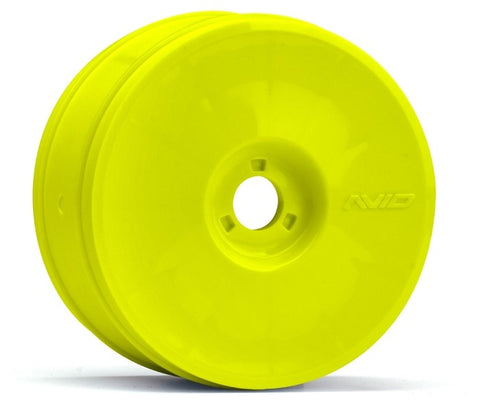 AVID RC - Truss 8th Wheel V2 | White| Yellow | Black | 2 pairs