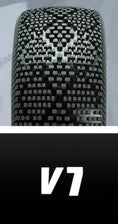 DIALED-RC V7 1/8 Buggy Tires With Inserts (4)