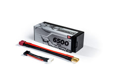 NitroPro 6500MAH 4S 100C Battery 14.8V, 5MM BULLETS, (XT90 adapter)