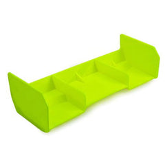 Ultimate Racing 1/8 Buggy Rear Plastic Wing V2 (Black-Whihte-Yellow)-UR6502