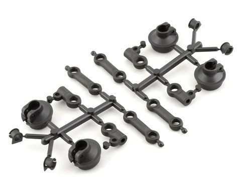 Team Associated RC8B4 Spring Cups & Shock Rod Ends-ASC81512