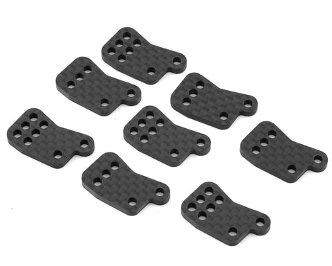 Team Associated RC8B4.1 Factory Team Carbon Fiber Rear Hub Tower Set-ASC81649