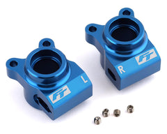 Team Associated RC10B6.2 Factory Team Aluminum Rear Hubs (Blue and Black)