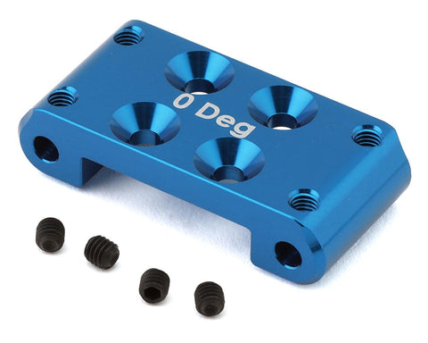 Team Associated RC10B7 Factory Team Aluminum Front Bulkhead (0 Deg) - ASC92436