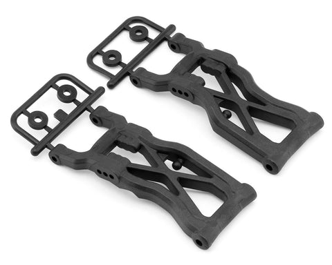 Team Associated RC10B7.1 Factory Team V2 Carbon Rear Suspension Arms (2) (78mm)-ASC92589