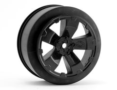 AVID - Sabertooth SC10 +3mm Wheel | Black-Yellow-White | Pair