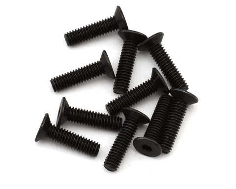 EcoPower 2.5mm "High Strength" Steel Flat Head Screws (10) (2.5x10mm)-ECP-H-2103