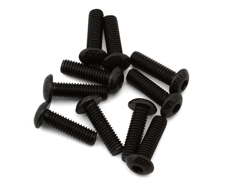 EcoPower 4mm "High Strength" Steel Button Head Screws (10) (4x14mm)-ECP-H-3304