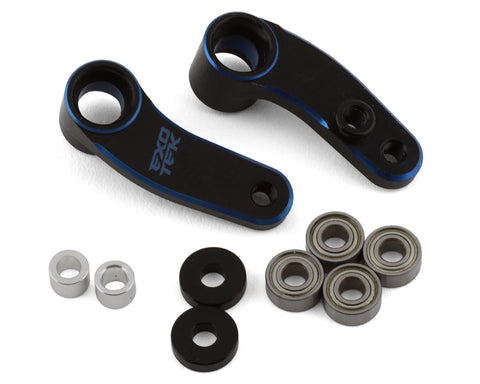 Exotek B6.4 Aluminum Steering Bell Cranks (Compatiable with B6.2, 6.3 and 6.4)