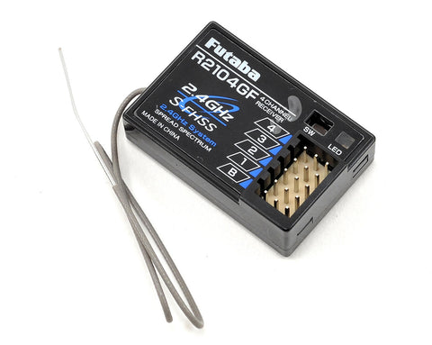 Futaba R2104GF S-FHSS High Voltage 4-Channel 2.4Ghz Receiver