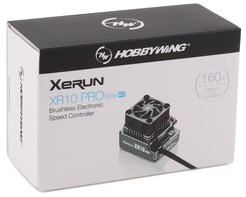 Hobbywing Xerun XR10 Pro G2S Elite 160A Sensored Brushless ESC