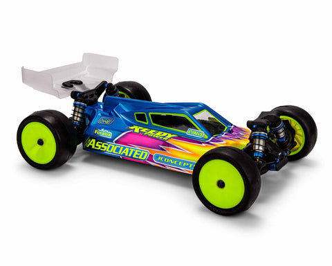 JConcepts Team Associated RC10B84 "P2" 1/10 4WD Buggy Body w/Turf Wing (Clear) - JCO0716