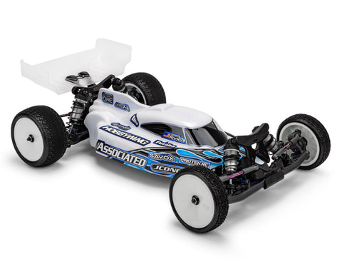 JConcepts Team Associated RC10B7/B7D "Striker" 1/10 2WD Buggy Body w/Carpet Wing (Clear)-JCO0723