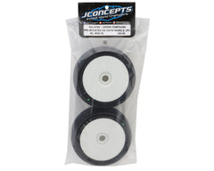 JConcepts Relapse Pre-Mounted 1/8th Buggy Tires (2) (Green) -JCO4034