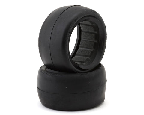 JConcepts Silent Rage 2.2" Rear Buggy Dirt Oval Tires (2) (Silver)-JCO4095-06