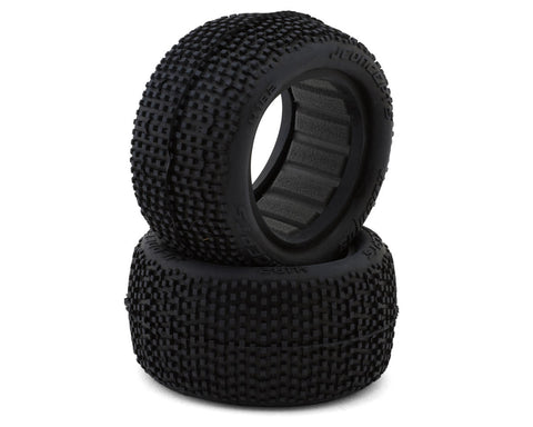 JConcepts Kosmos 2.2" Rear Buggy Tires (2) (Green)-JCO4182-02