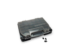 JConcepts Tool Box w/Upper Storage (Black/Smoke Grey) (368×279×60.3mm) - JCO5130-28