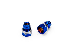 JConcepts RC10B7/B7D 8mm Fin Titanium Front Shock Stand-Off (Blue or Black) (2)-JCO5159