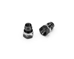 JConcepts RC10B7/B7D 8mm Fin Titanium Front Shock Stand-Off (Blue or Black) (2)-JCO5159